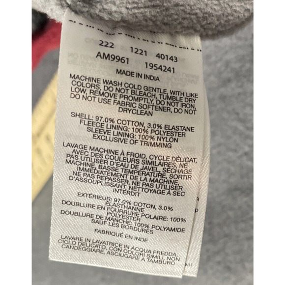 COLUMBIA Shirt Mens XL Red Plaid Fleece Lined Button Up Shacket Workwear Camping - Picture 11 of 11